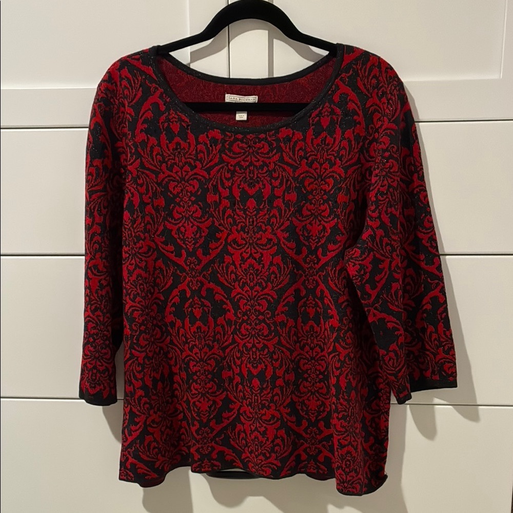 Dana Buchanan women’s three-quarter sleeve sweater
Size XL